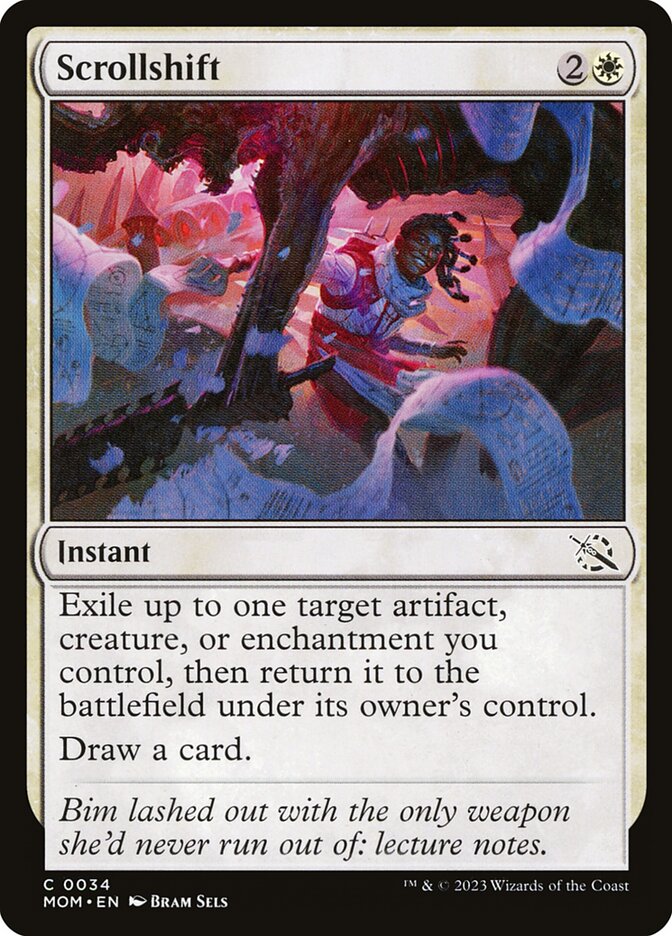 Scrollshift 34 - March of the Machine MTG card