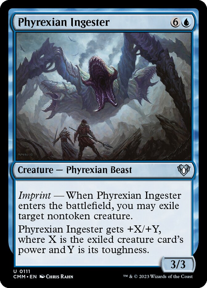 Phyrexian Ingester 111 - Commander Masters MTG card