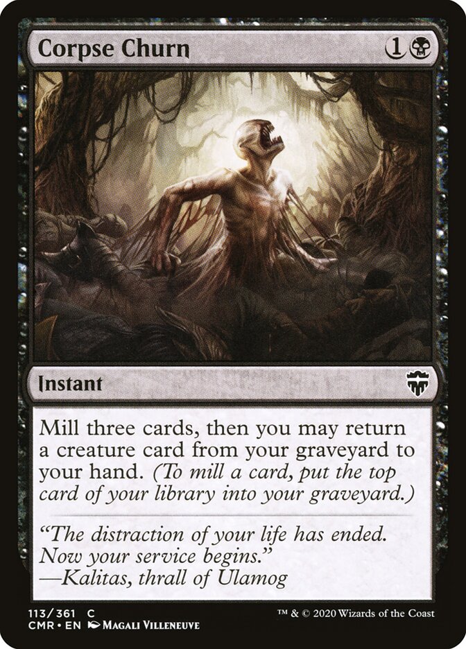 Corpse Churn 113 - Commander Legends MTG card