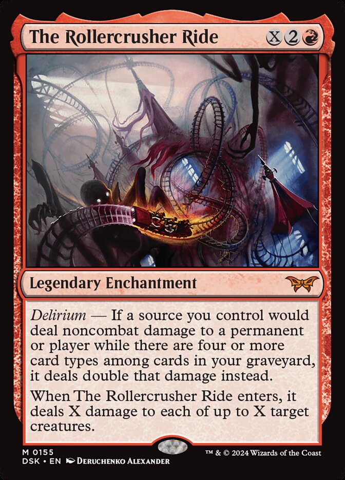 The Rollercrusher Ride 155 - Duskmourn: House of Horror MTG card