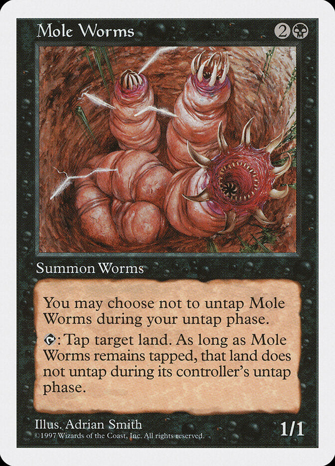 Mole Worms 179 - Fifth Edition MTG card