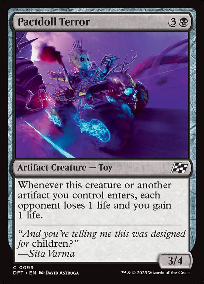Pactdoll Terror 99 - Aetherdrift MTG card
