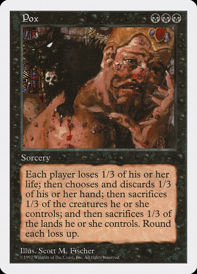 Pox 189 - Fifth Edition MTG card