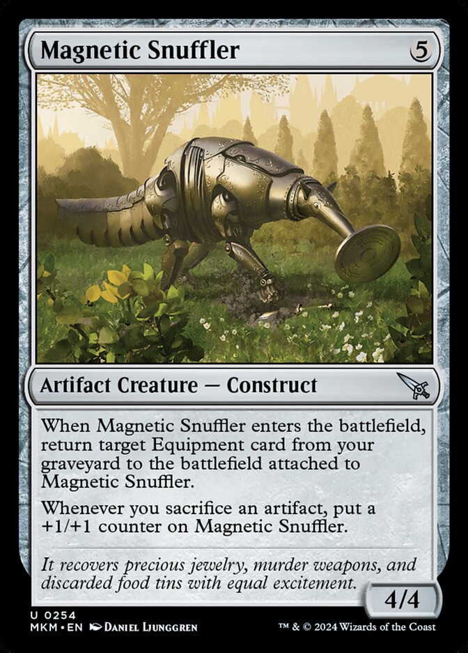 Magnetic Snuffler 254 - Murders at Karlov Manor MTG card