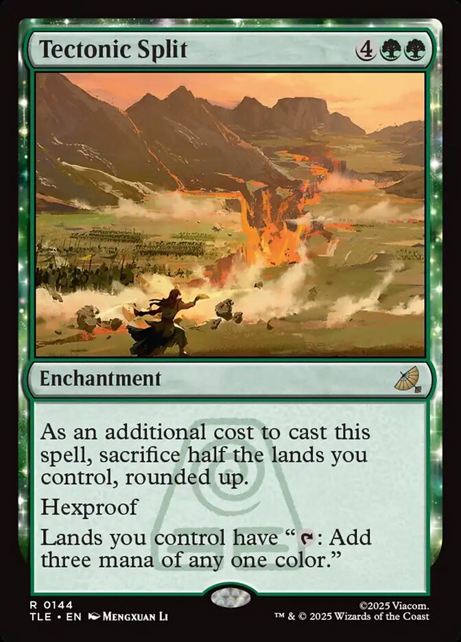 Tectonic Split 144 - Avatar: The Last Airbender Eternal MTG card