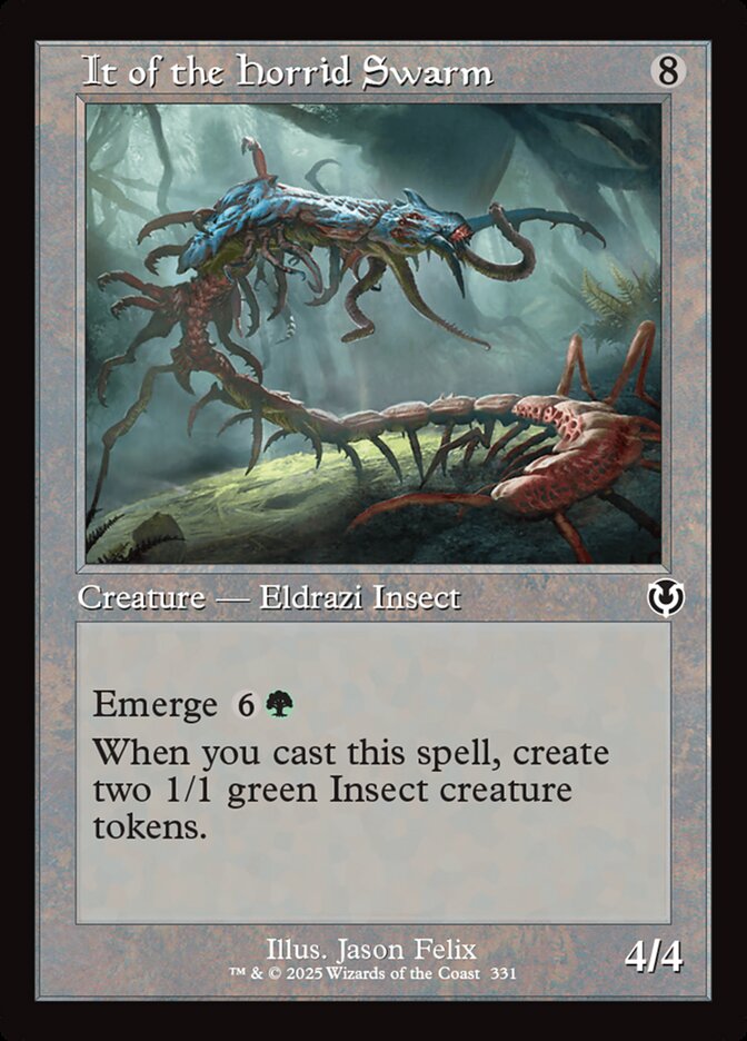 It of the Horrid Swarm 331 - Innistrad Remastered MTG card