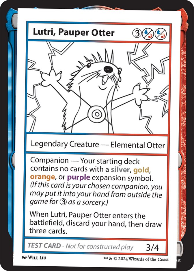 Lutri, Pauper Otter 597 - Mystery Booster 2 MTG card
