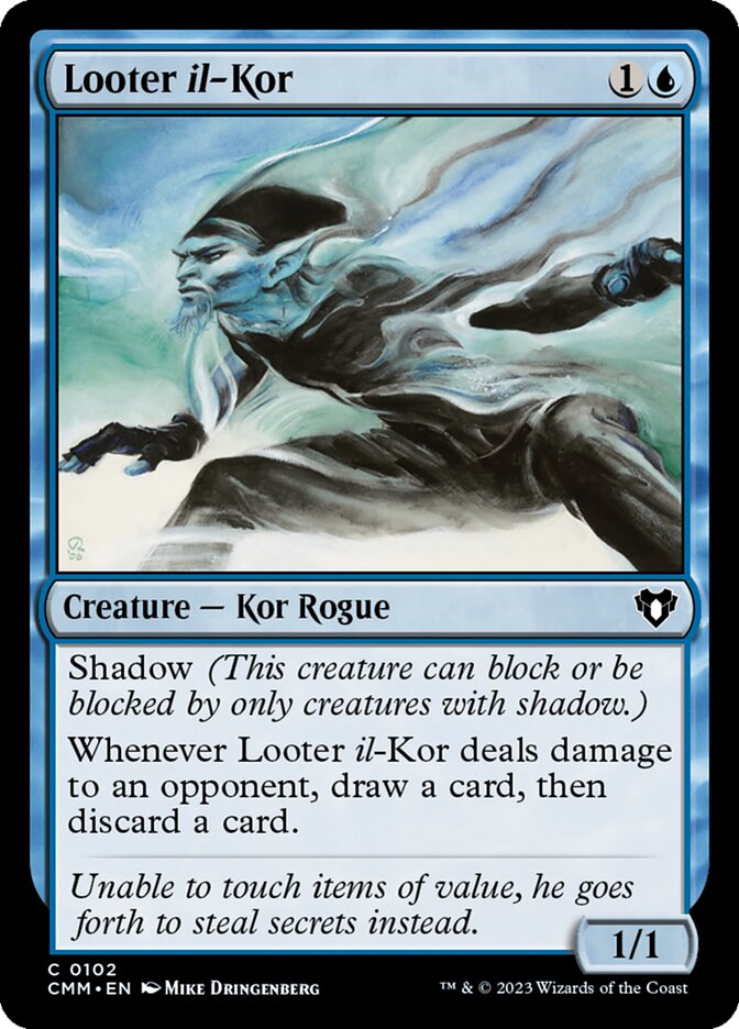 Looter il-Kor 102 - Commander Masters MTG card