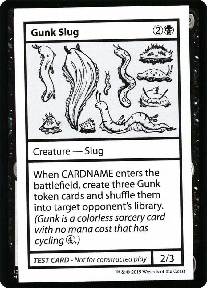 Gunk Slug 43 - Mystery Booster Playtest Cards 2021 MTG card