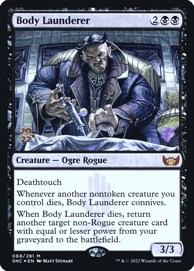 Body Launderer 68s - Streets of New Capenna Promos MTG card