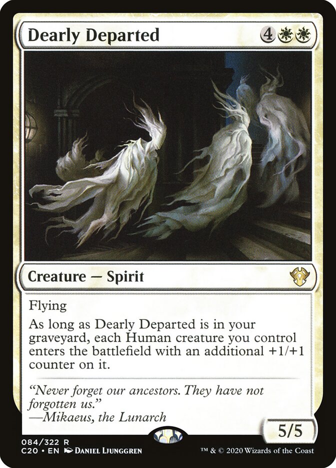 Dearly Departed 84 - Commander 2020 MTG card