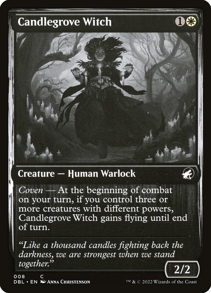 Candlegrove Witch 8 - Innistrad: Double Feature MTG card