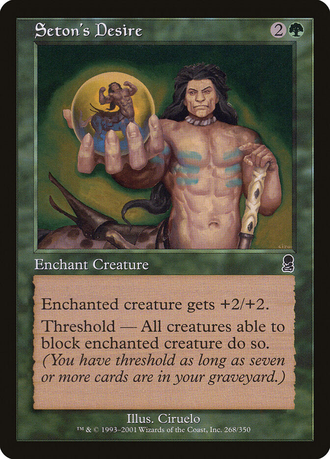 Seton's Desire 268 - Odyssey MTG card