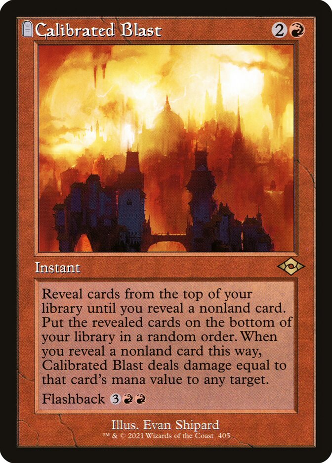 Calibrated Blast 405 - Modern Horizons 2 MTG card