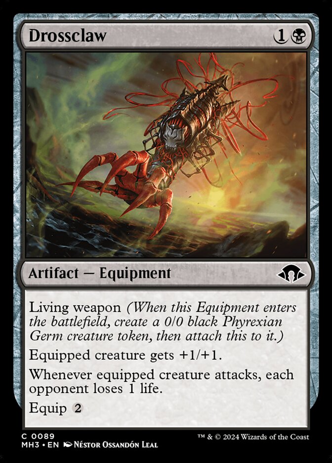Drossclaw 89 - Modern Horizons 3 MTG card