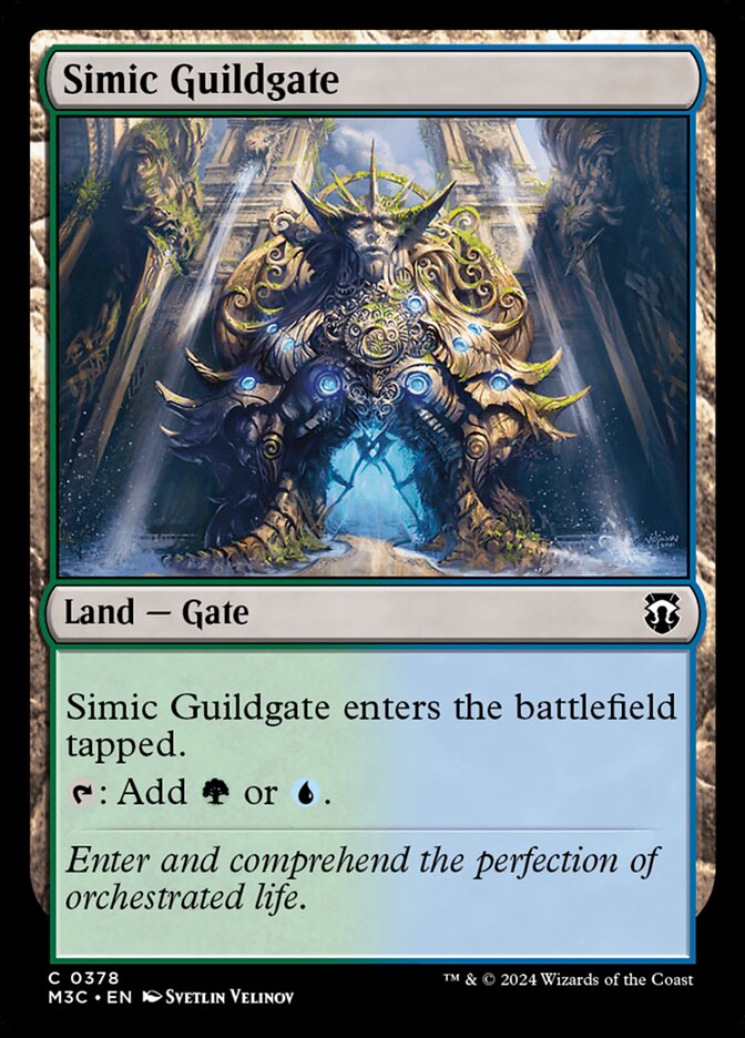 Simic Guildgate 378 - Modern Horizons 3 Commander MTG card