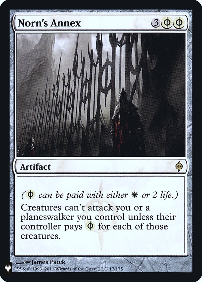 Norn's Annex NPH-17 - The List MTG card