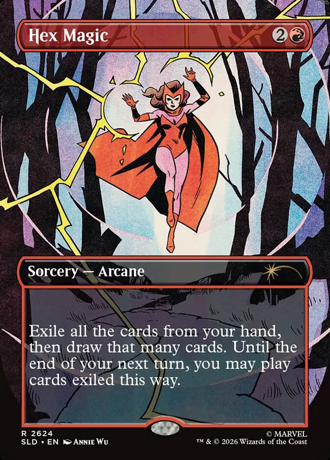 Hex Magic 2624 - Secret Lair Drop MTG card
