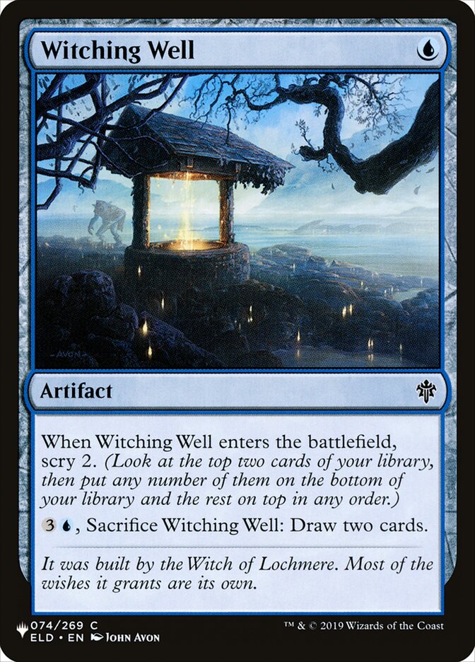 Witching Well ELD-74 - The List MTG card
