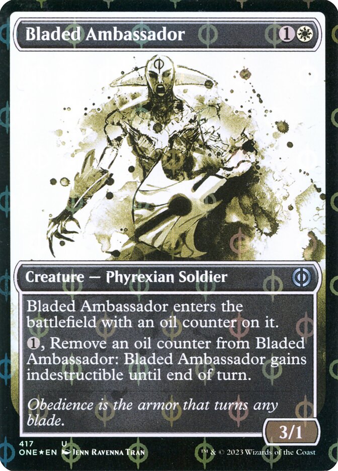 Bladed Ambassador 417 - Phyrexia: All Will Be One MTG card