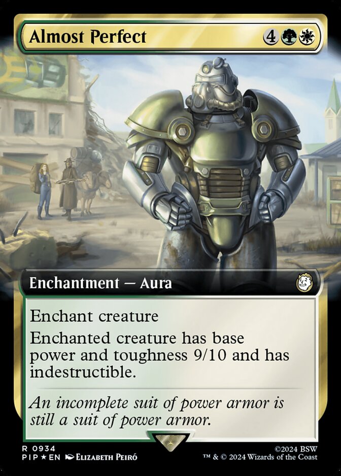 Almost Perfect 934 - Fallout MTG card