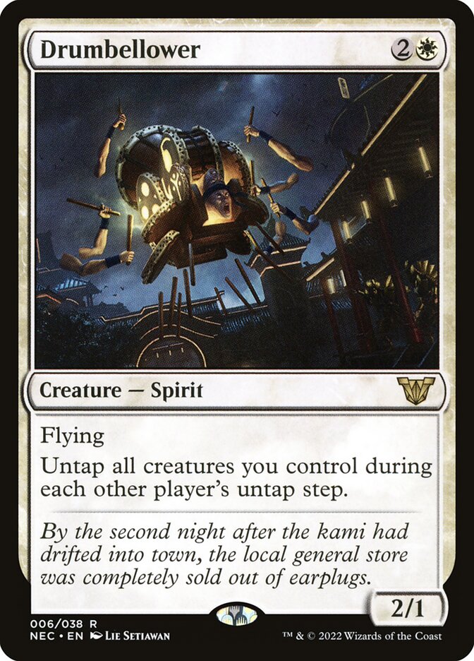 Drumbellower 6 - Neon Dynasty Commander MTG card