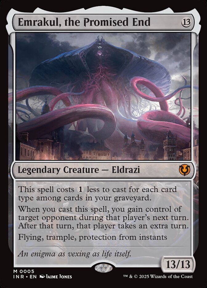 Emrakul, the Promised End 5 - Innistrad Remastered MTG card