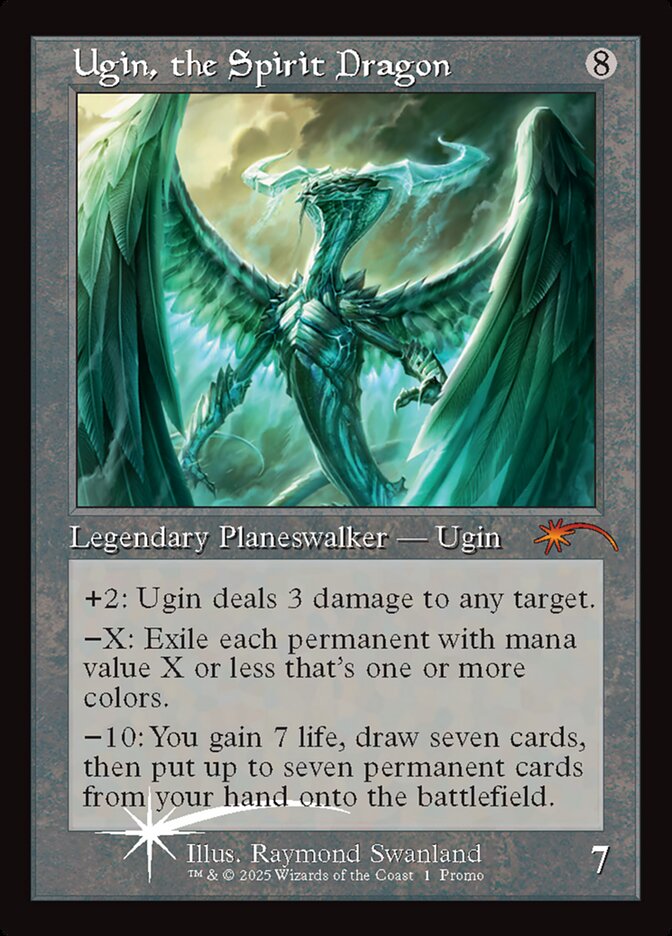 Ugin, the Spirit Dragon 6 - MagicFest 2025 MTG card