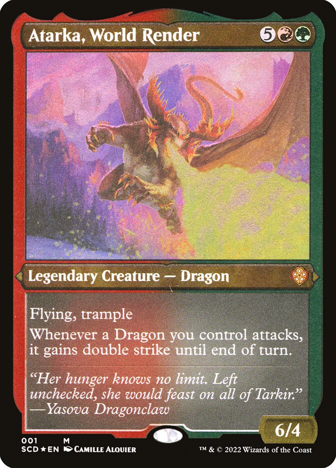 Atarka, World Render 1 - Starter Commander Decks MTG card