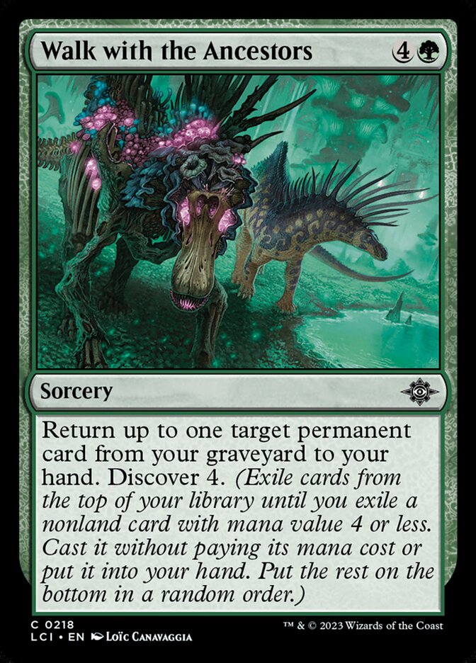 Walk with the Ancestors 218 - The Lost Caverns of Ixalan MTG card