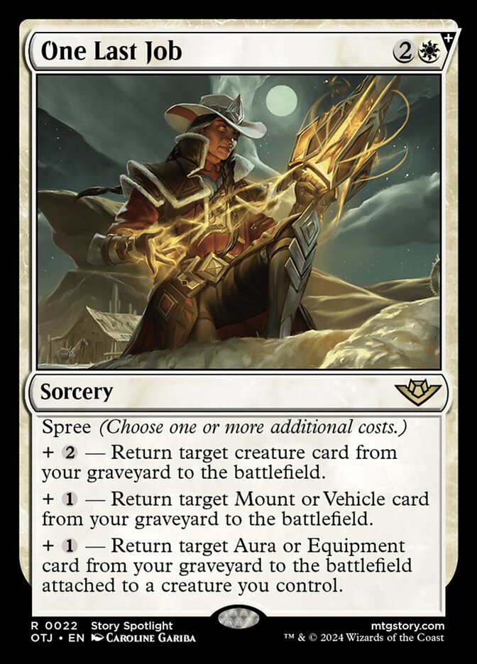 One Last Job 22 - Outlaws of Thunder Junction MTG card