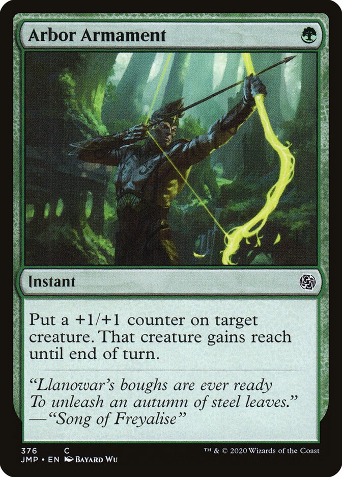 Arbor Armament 376 - Jumpstart MTG card