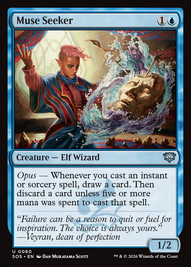Muse Seeker 60 - Secrets of Strixhaven MTG card
