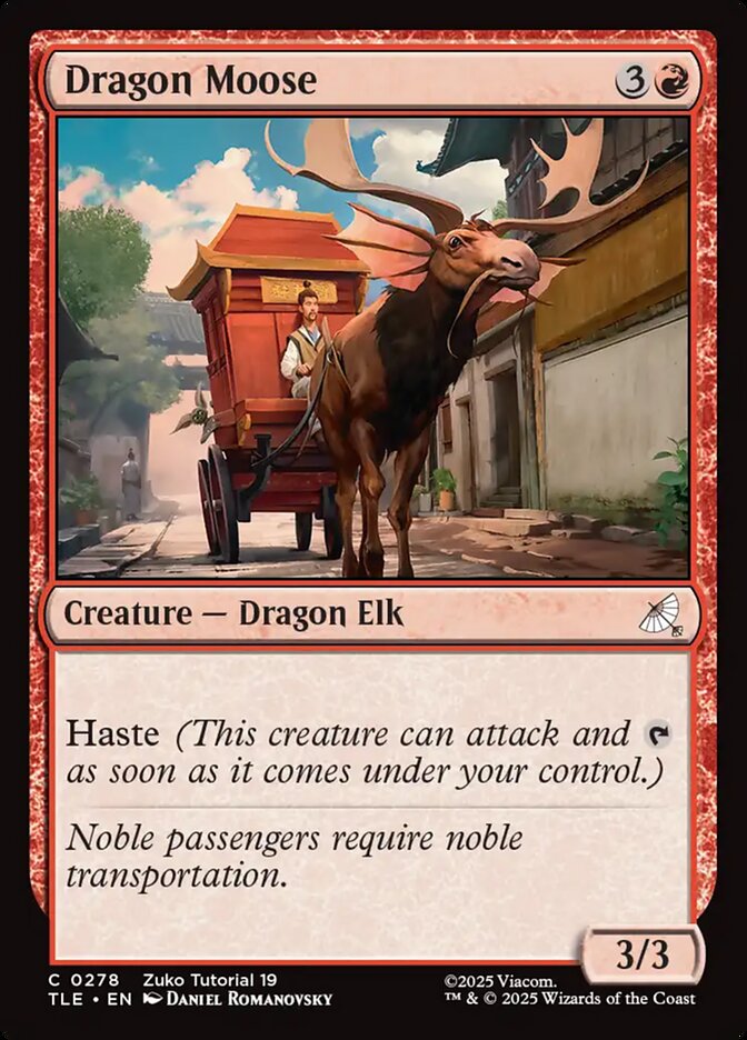 Dragon Moose 278 - Avatar: The Last Airbender Eternal MTG card