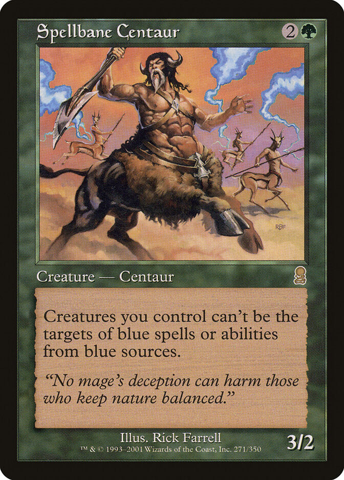 Spellbane Centaur 271 - Odyssey MTG card