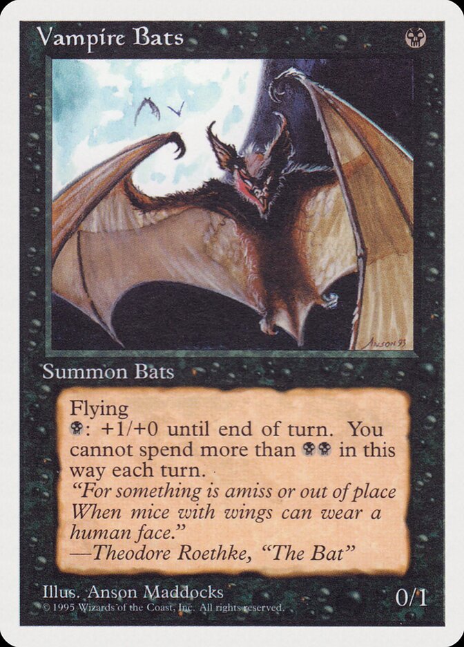 Vampire Bats 25 - Rivals Quick Start Set MTG card