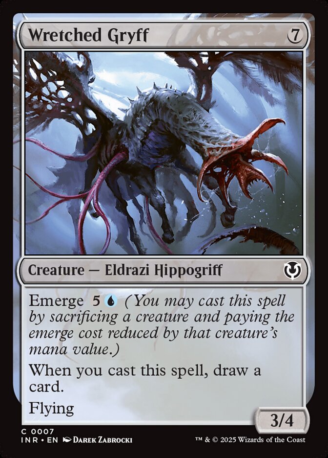 Wretched Gryff 7 - Innistrad Remastered MTG card