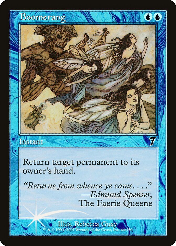 Boomerang 64★ - Seventh Edition MTG card