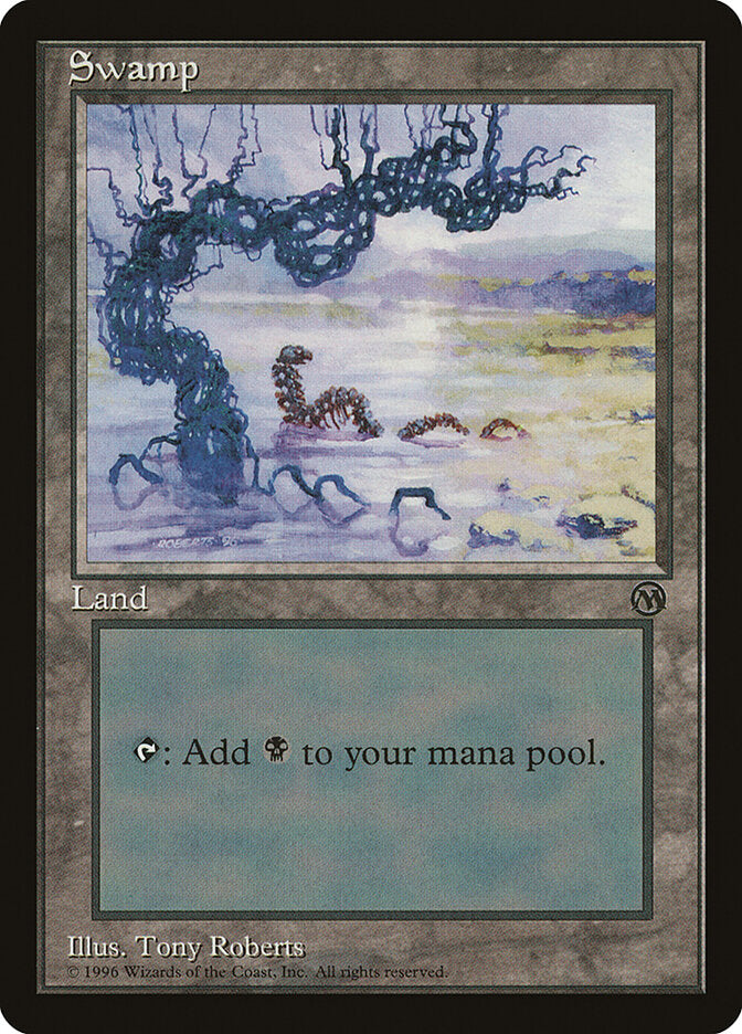 Swamp 3 - Arena League 1996 MTG card