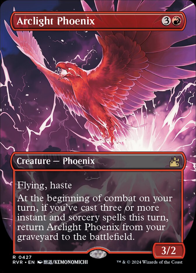 Arclight Phoenix 427 - Ravnica Remastered MTG card