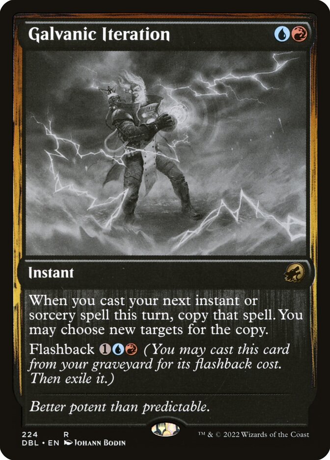 Galvanic Iteration 224 - Innistrad: Double Feature MTG card