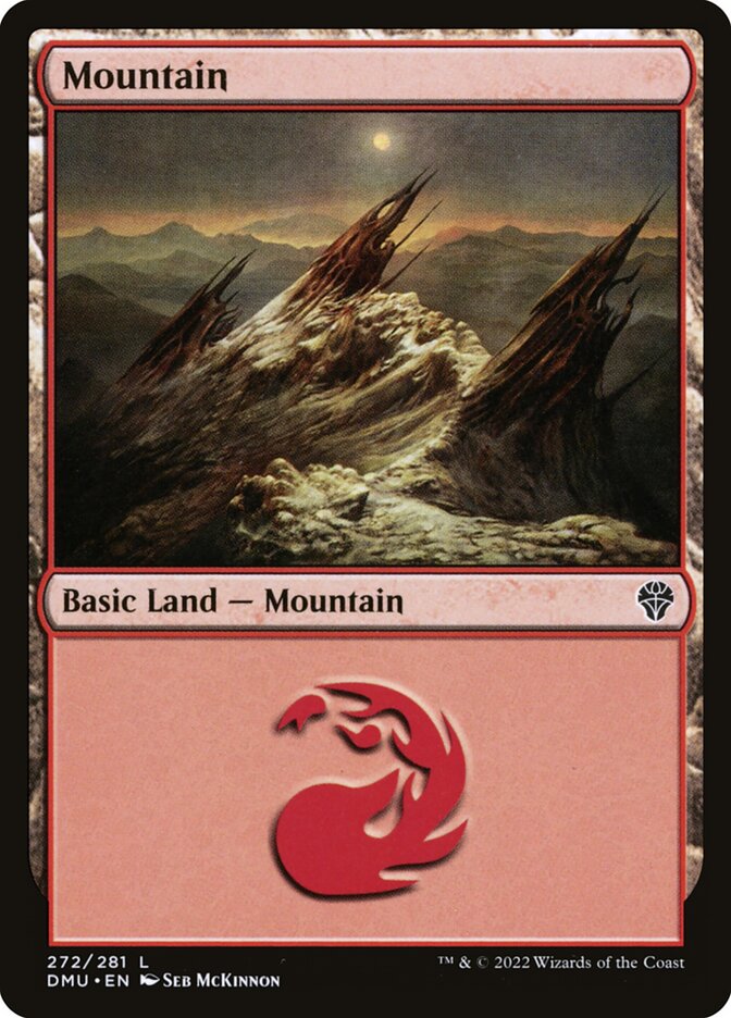 Mountain 272 - Dominaria United MTG card