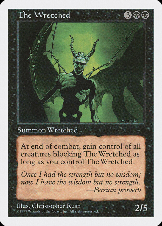 The Wretched 197 - Fifth Edition MTG card