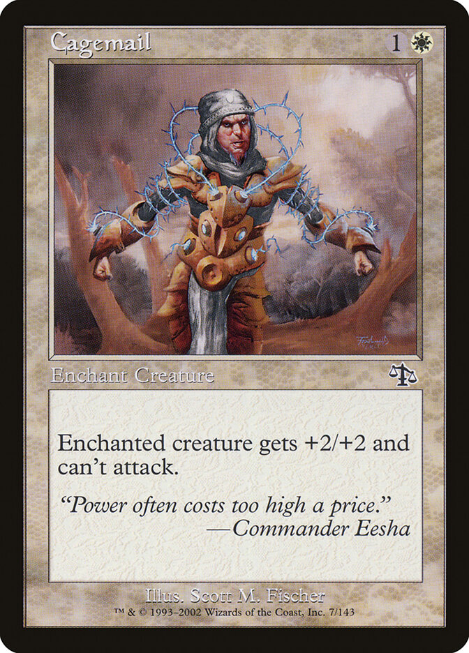 Cagemail 7 - Judgment MTG card