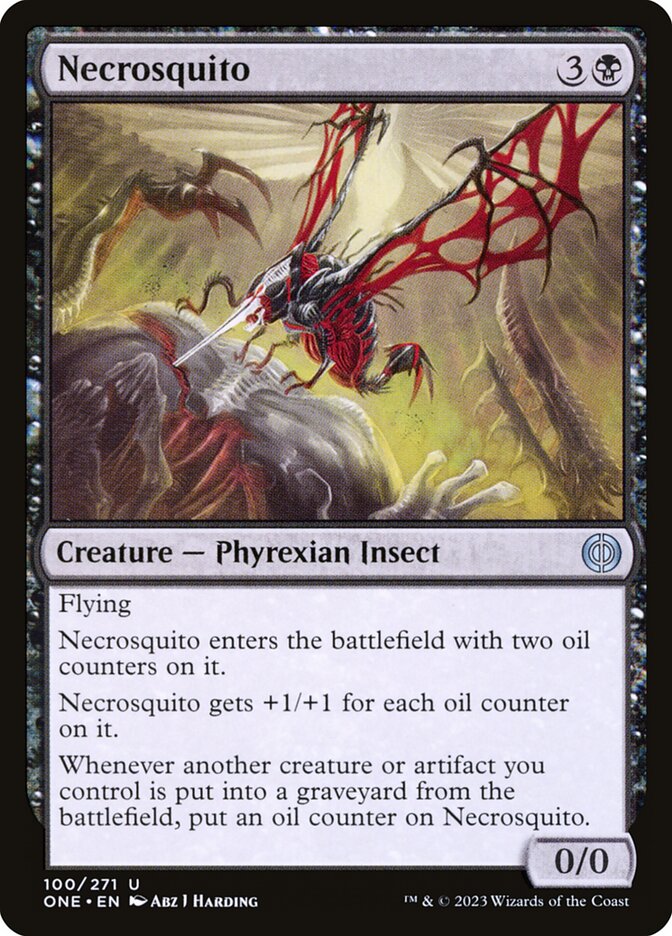 Necrosquito 100 - Phyrexia: All Will Be One MTG card