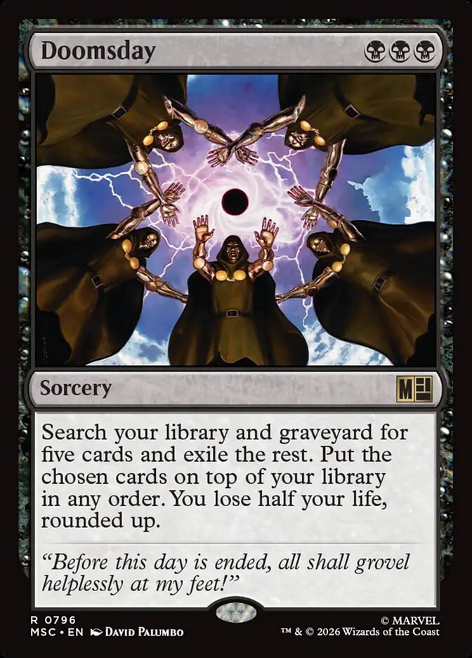 Doomsday 796 - Marvel Super Heroes Commander MTG card