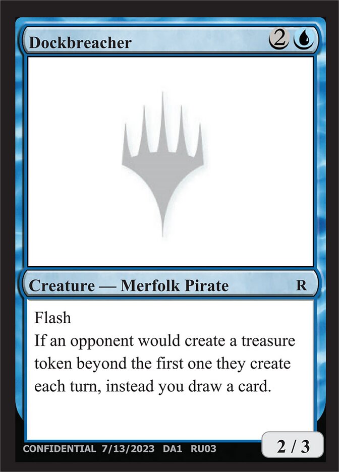 Dockbreacher RU03a - Unknown Event MTG card