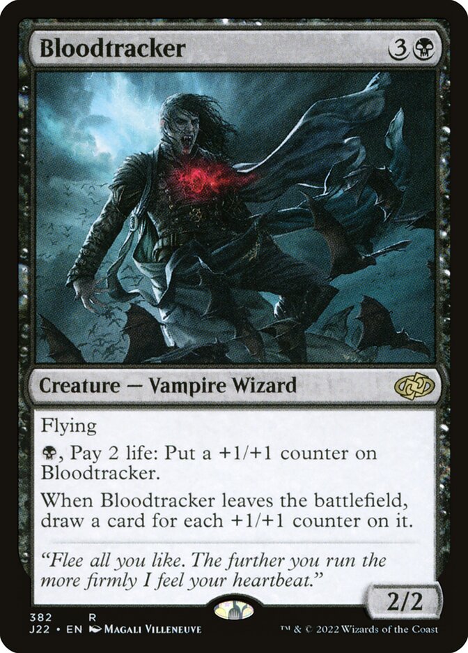 Bloodtracker 382 - Jumpstart 2022 MTG card