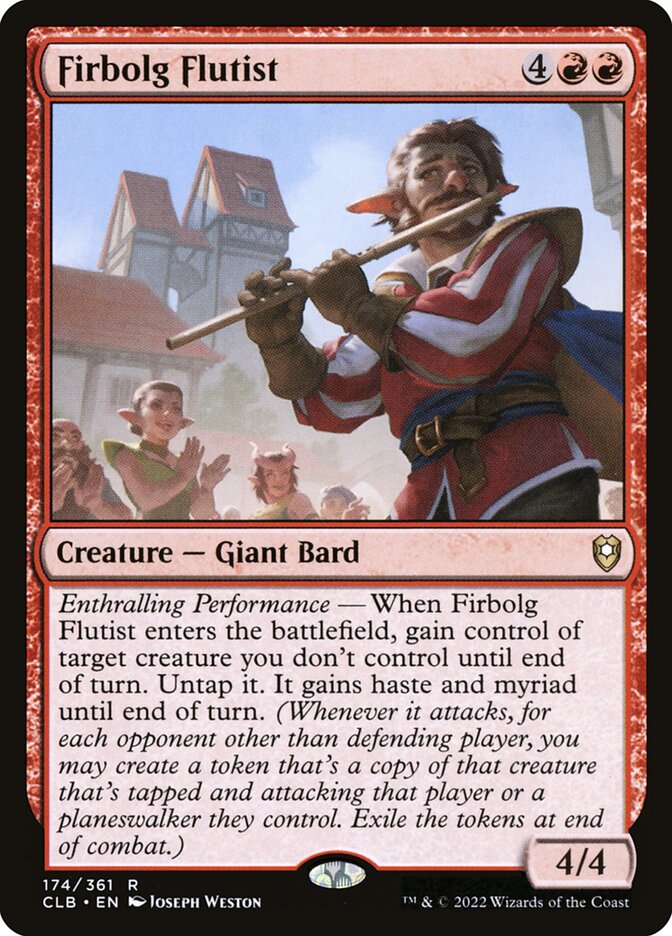 Firbolg Flutist 174 - Commander Legends: Battle for Baldur's Gate MTG card