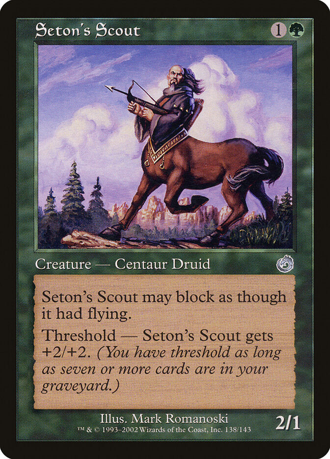 Seton's Scout 138 - Torment MTG card